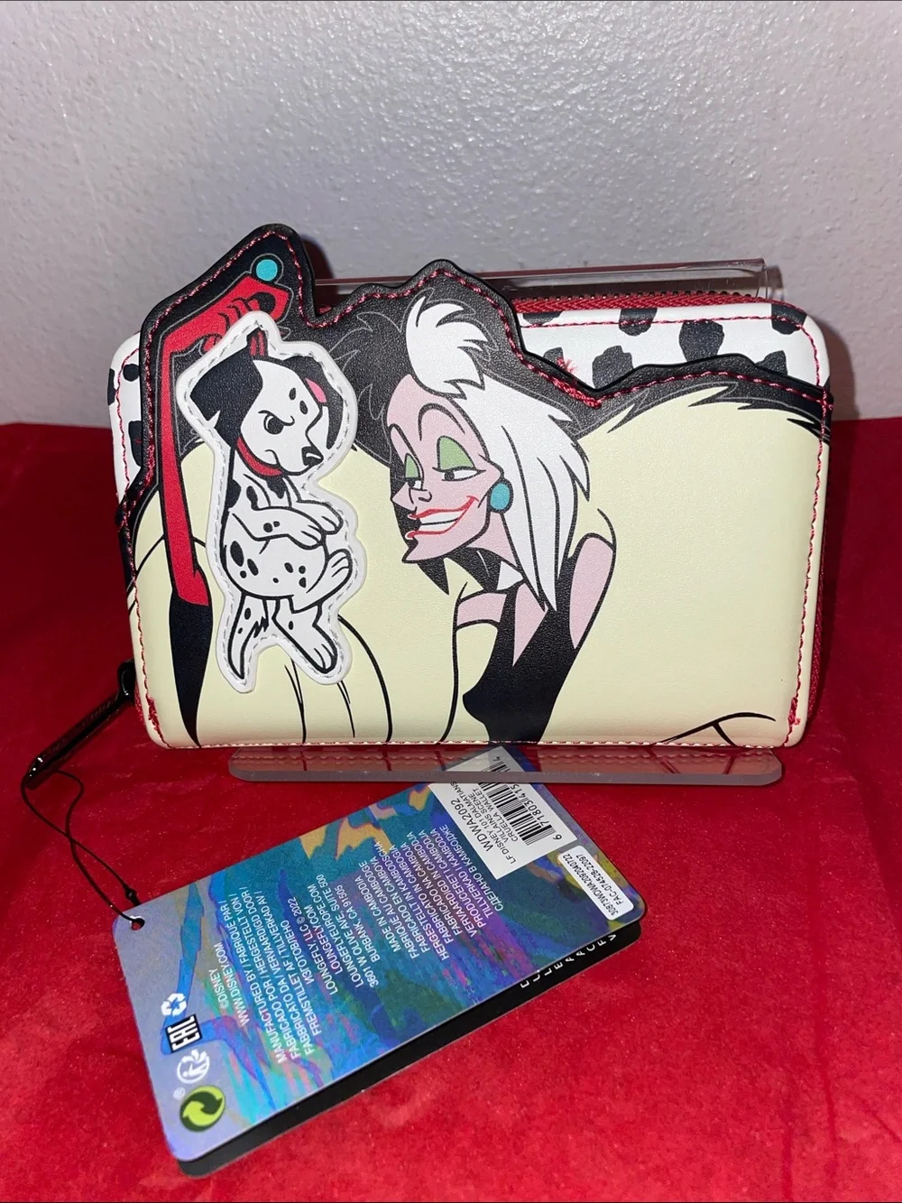 Loungefly Disney 101 Dalmatians Storybook Series Crossbody Backpack & Wallet Set